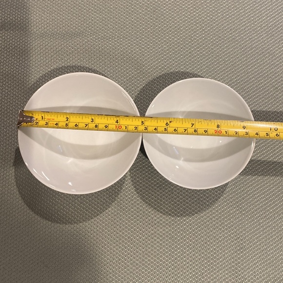 Set of 2 Vintage Porcelain Rice Noodle Bowls - Picture 4 of 6